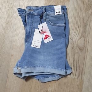NWT Judy Blue Mid Rise shorts size L